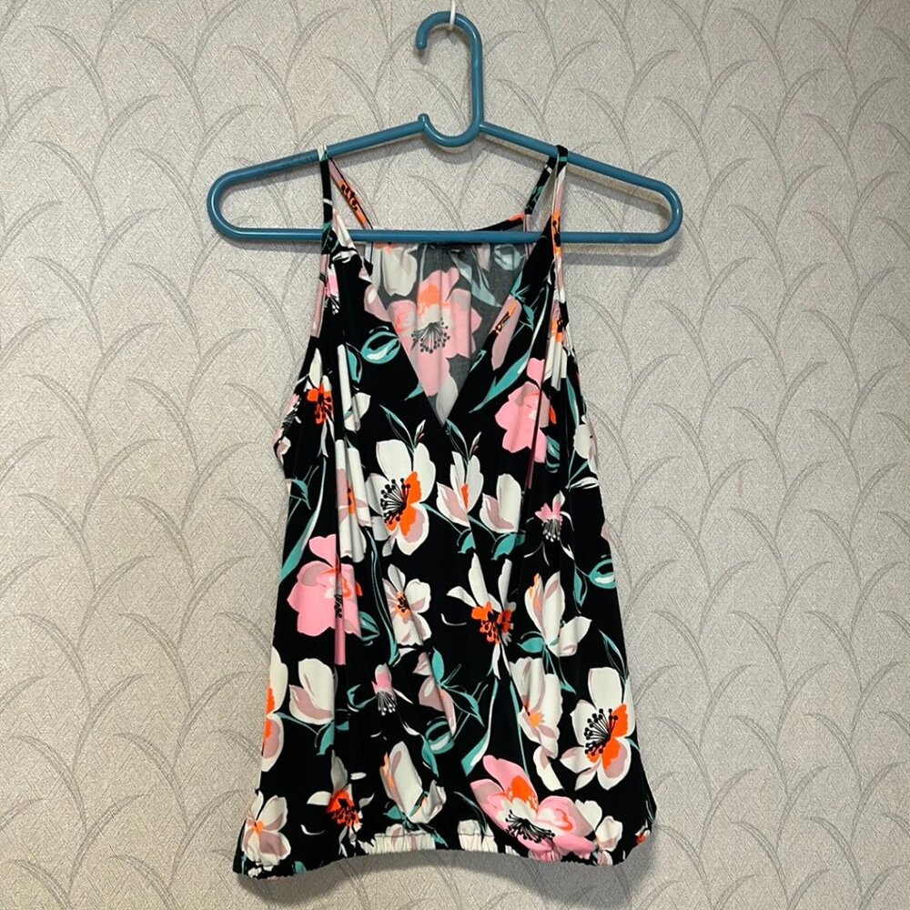 Express summer floral tank top